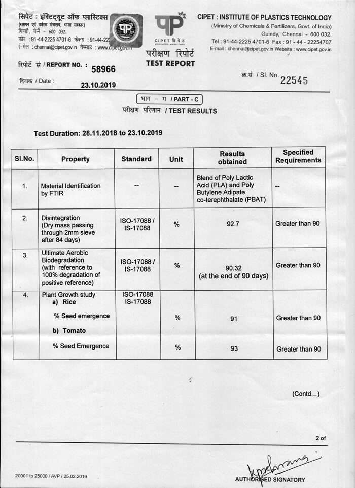 CIPET Final Report - Page 2
